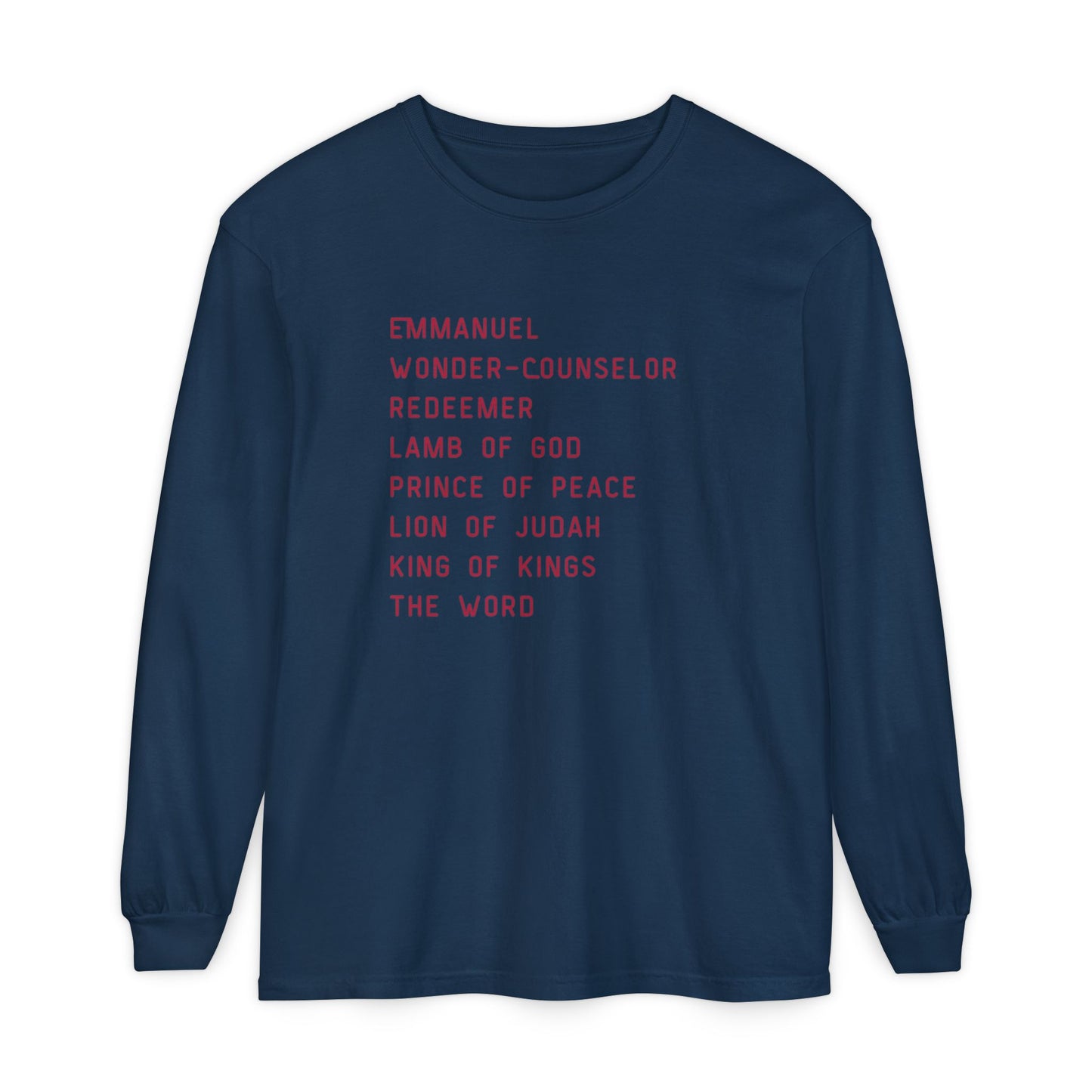 The Most Holy Name of Jesus Long Sleeved Tee