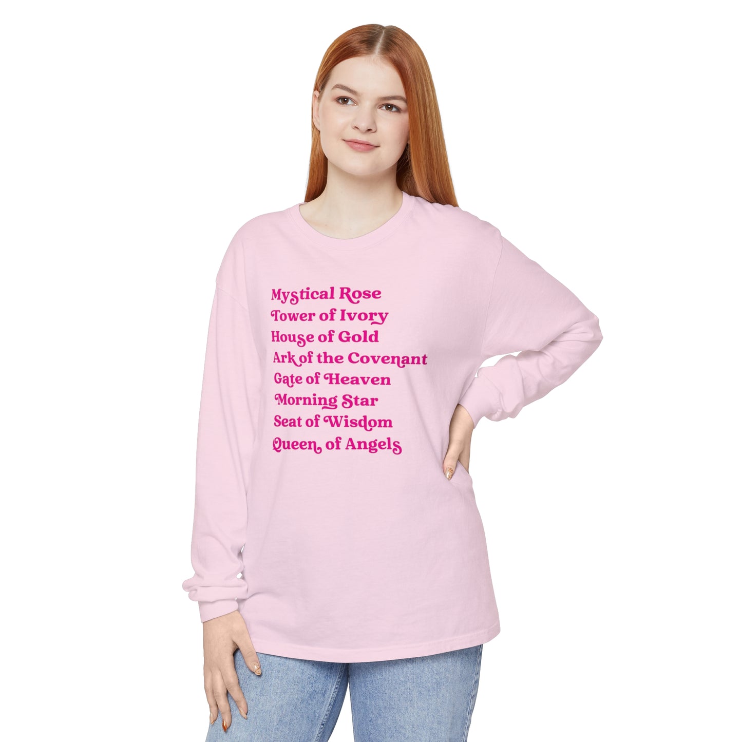 Holy Name of Mary Long Sleeved Tee