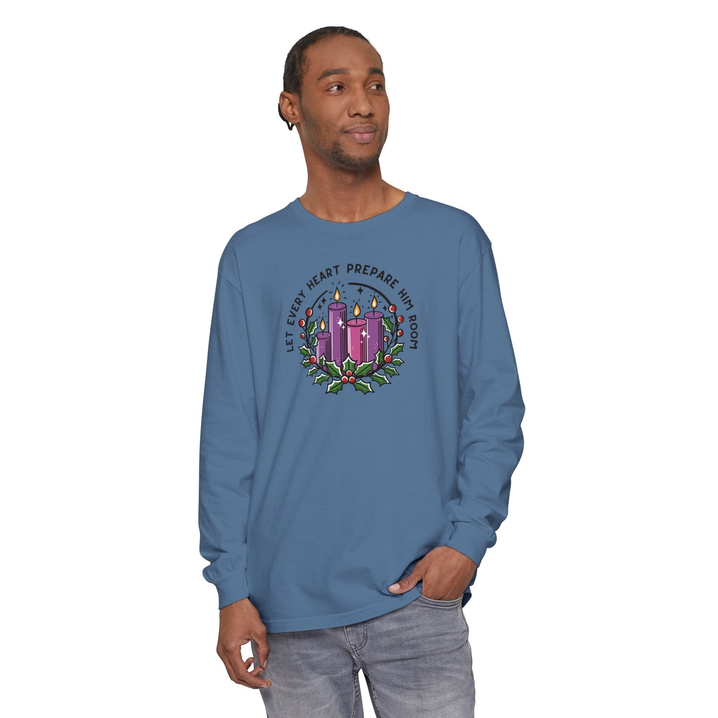 Let Every Heart Prepare Him Room Long Sleeved Tee