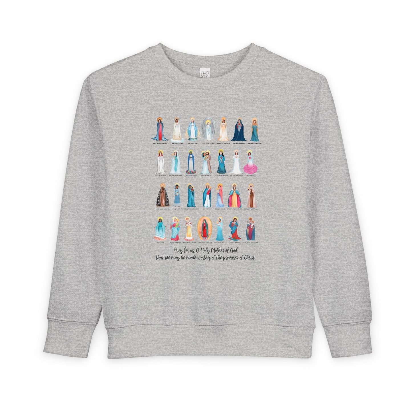 Titles of Mary Toddler Sweatshirt
