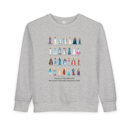 Titles of Mary Toddler Sweatshirt