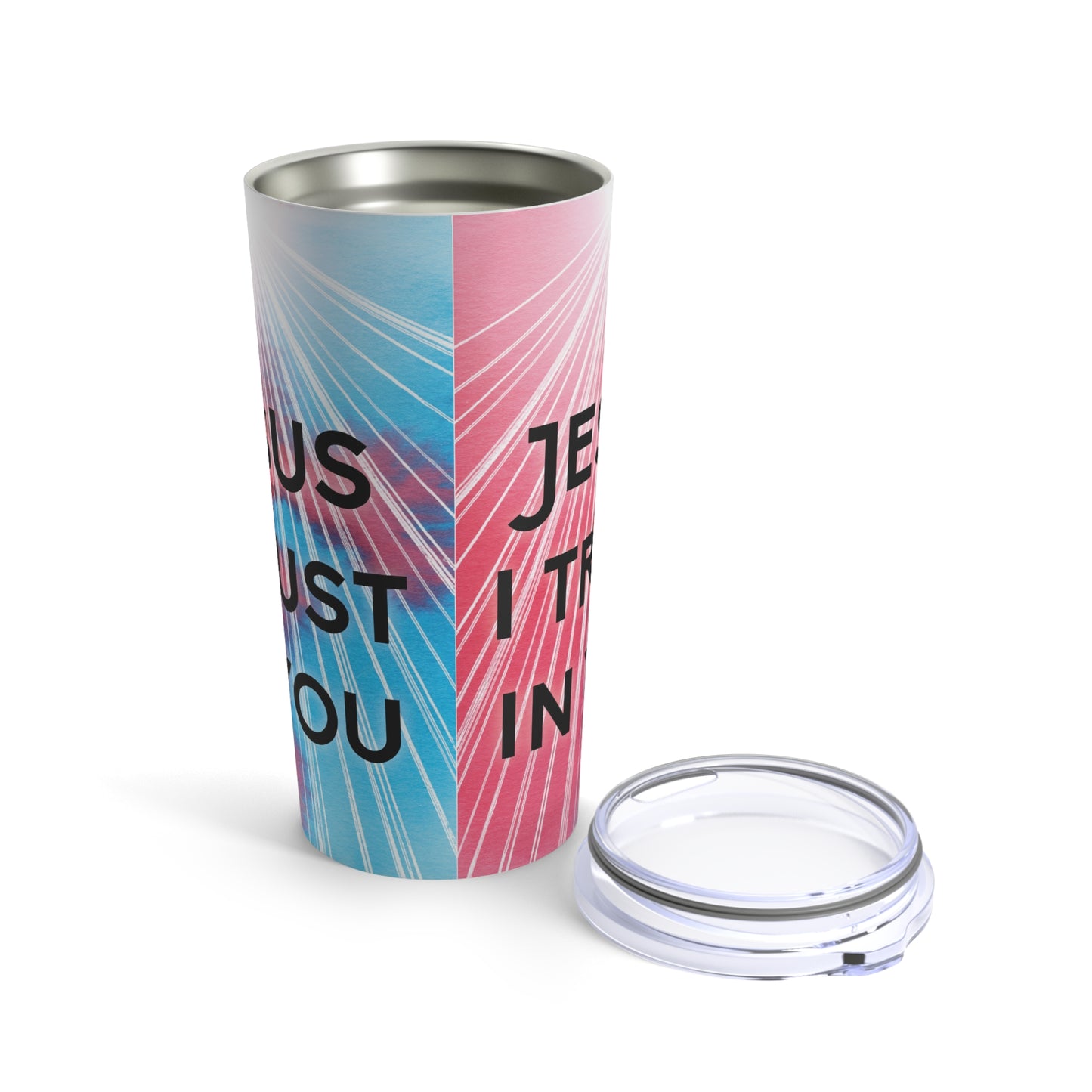 Divine Mercy Jesus I Trust In You Tumbler 20oz