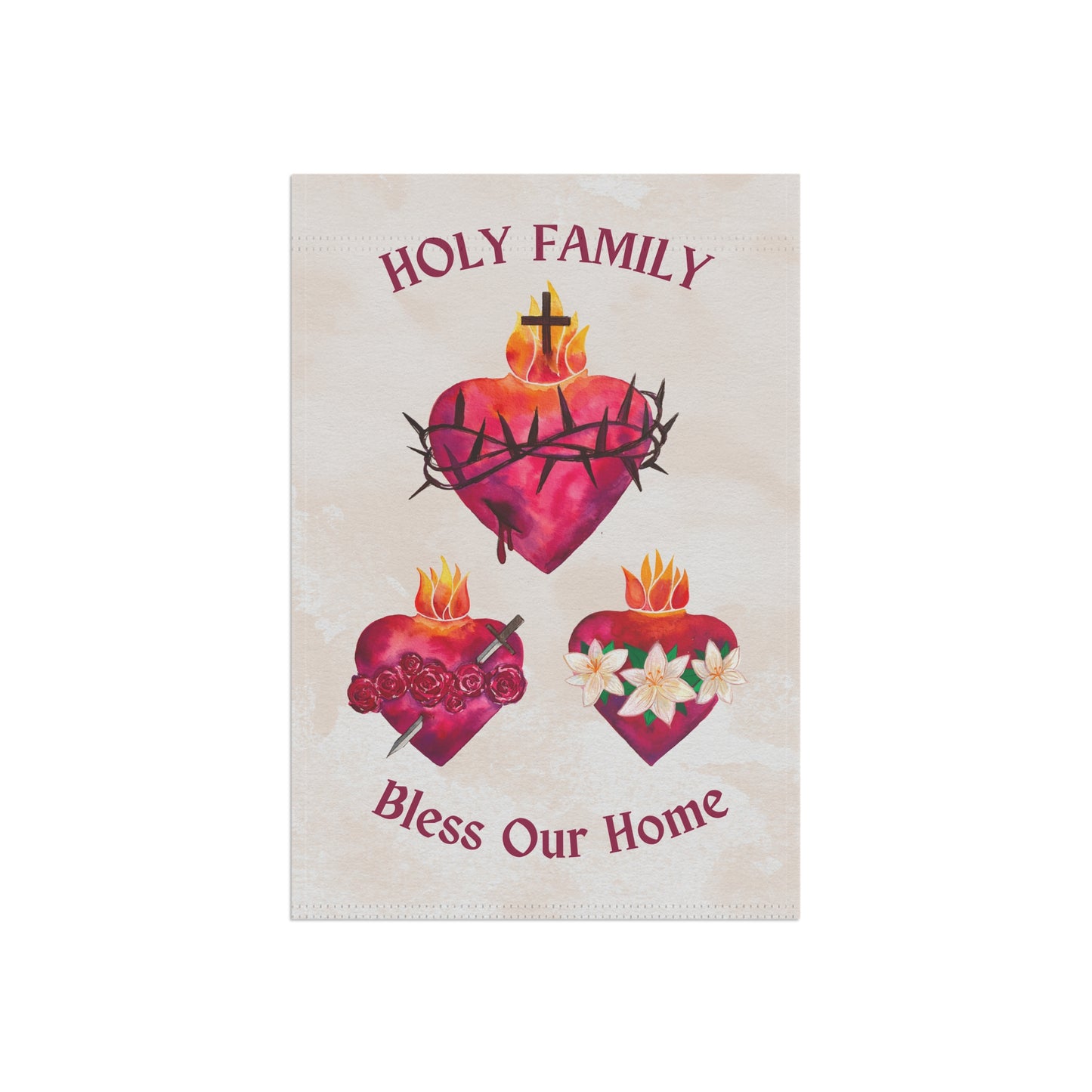 Holy Family Garden Flag