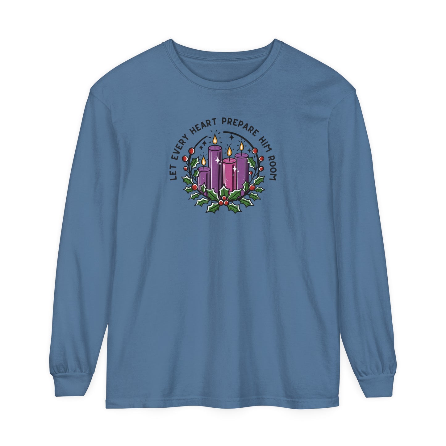 Let Every Heart Prepare Him Room Long Sleeved Tee