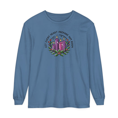 Let Every Heart Prepare Him Room Long Sleeved Tee