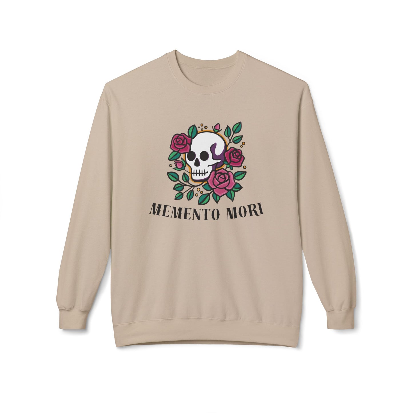 Memento Mori Fleece Crewneck Sweatshirt