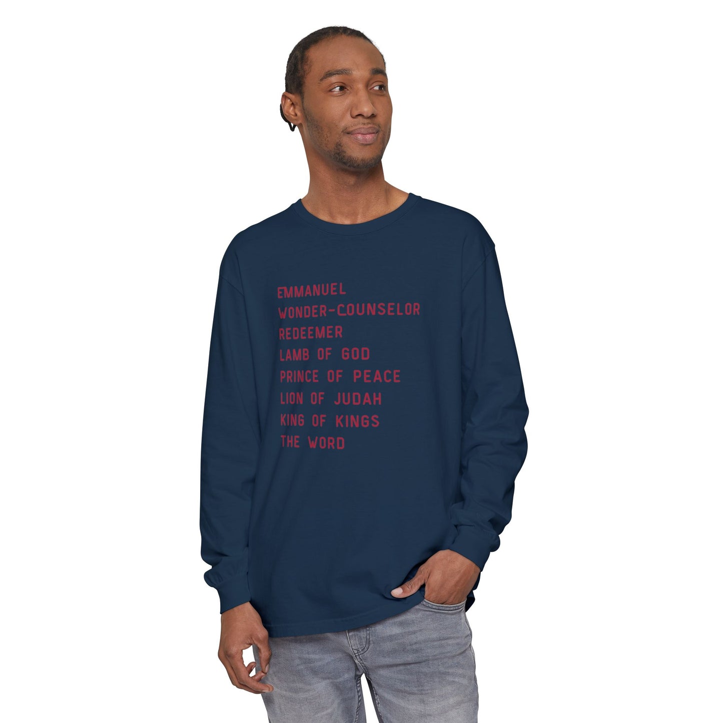 The Most Holy Name of Jesus Long Sleeved Tee