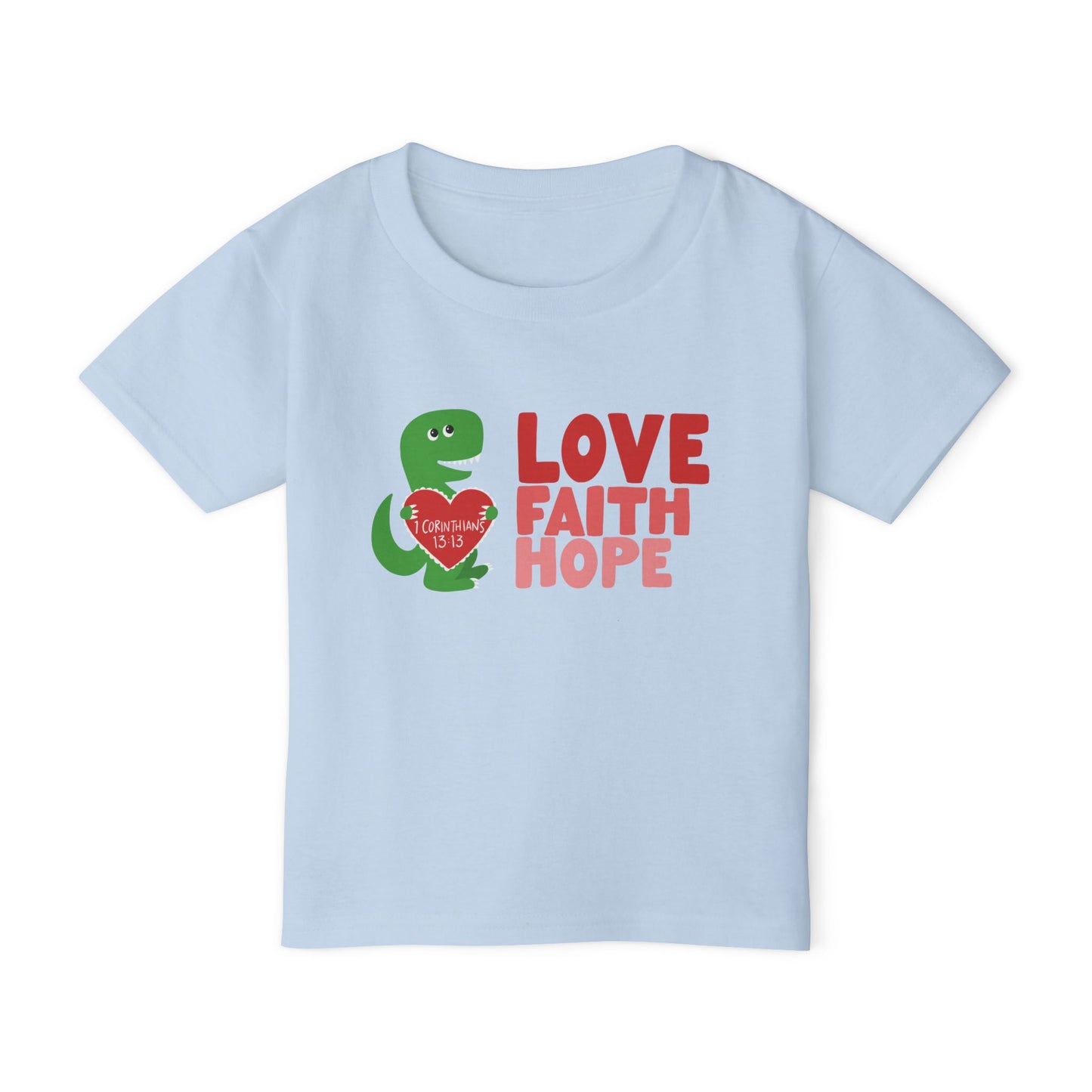 1 Corinthians Dino Toddler T-shirt