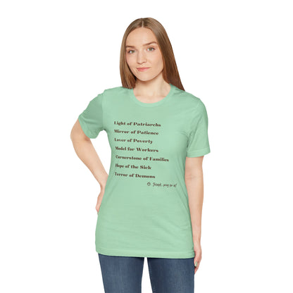 Litany of St. Joseph T-Shirt