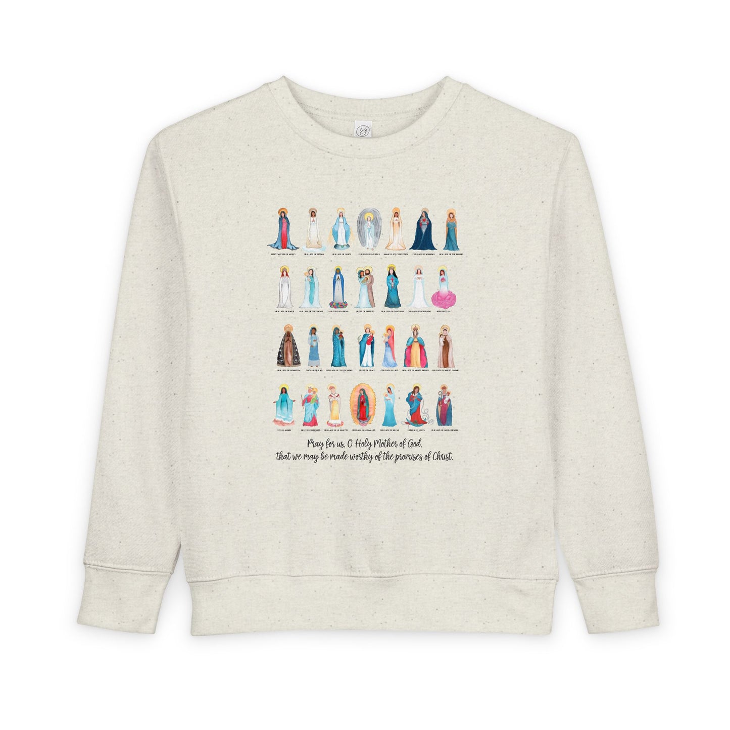 Titles of Mary Toddler Sweatshirt