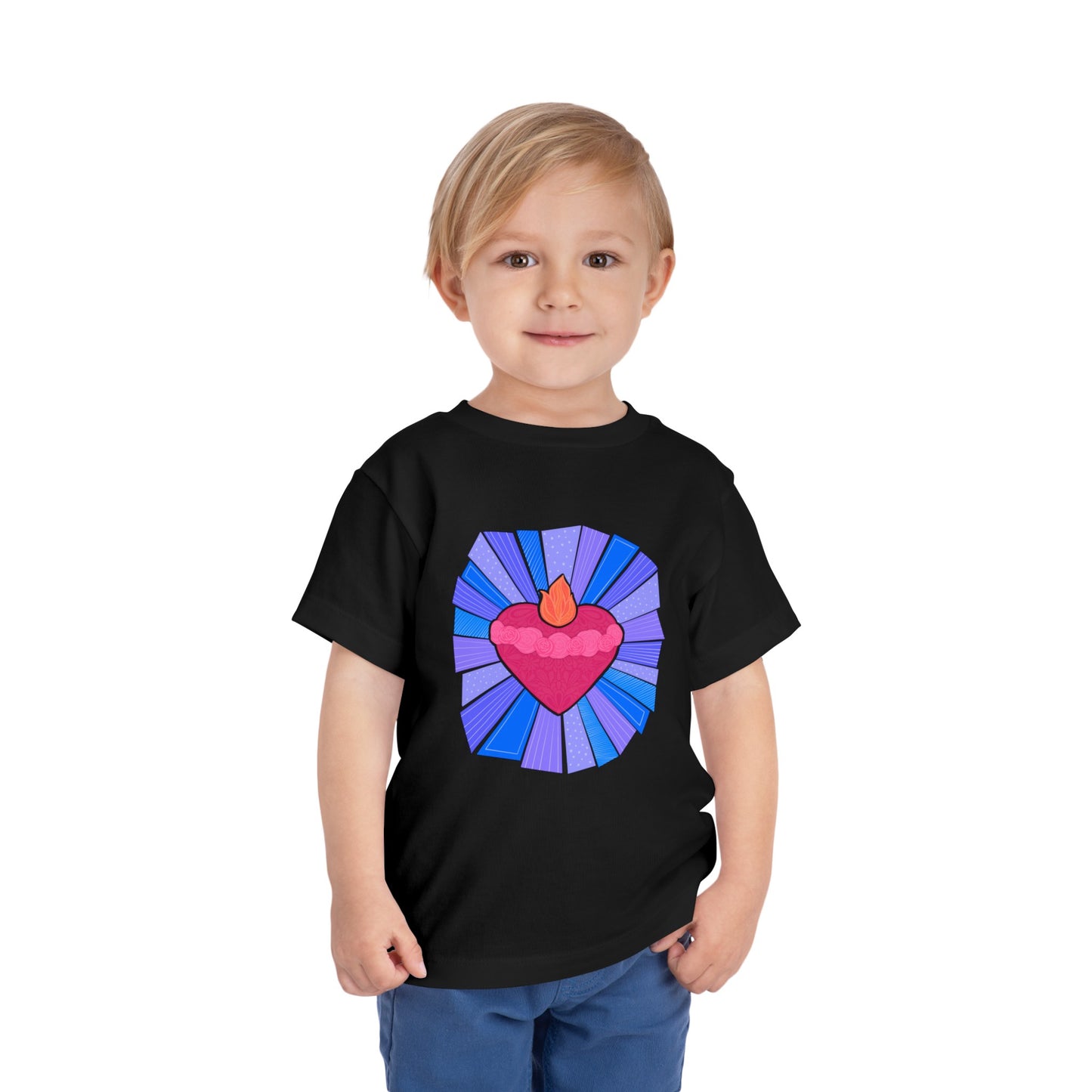 Immaculate Heart of Mary Starburst Toddler Short Sleeve Tee