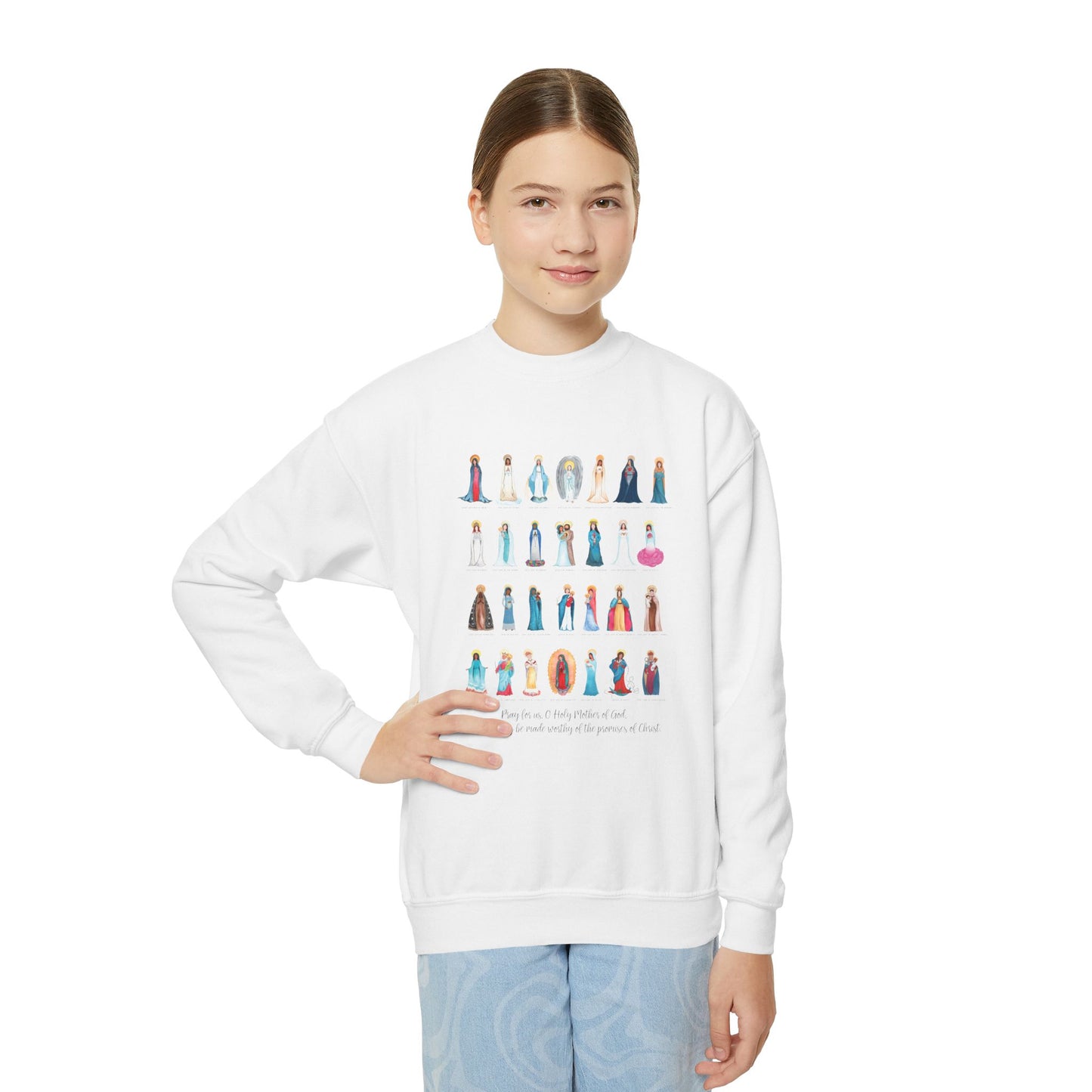 Titles of Mary Youth Sweatshirt