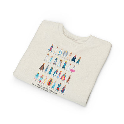 Titles of Mary Toddler Sweatshirt