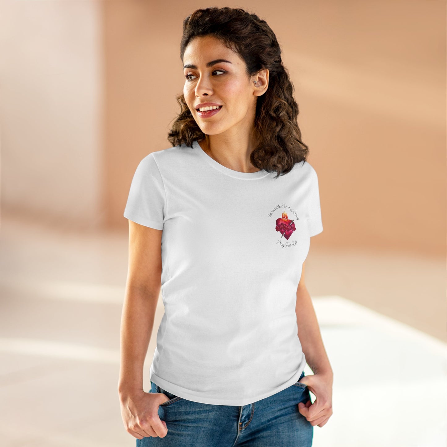 Immaculate Heart of Mary Pocket Tee