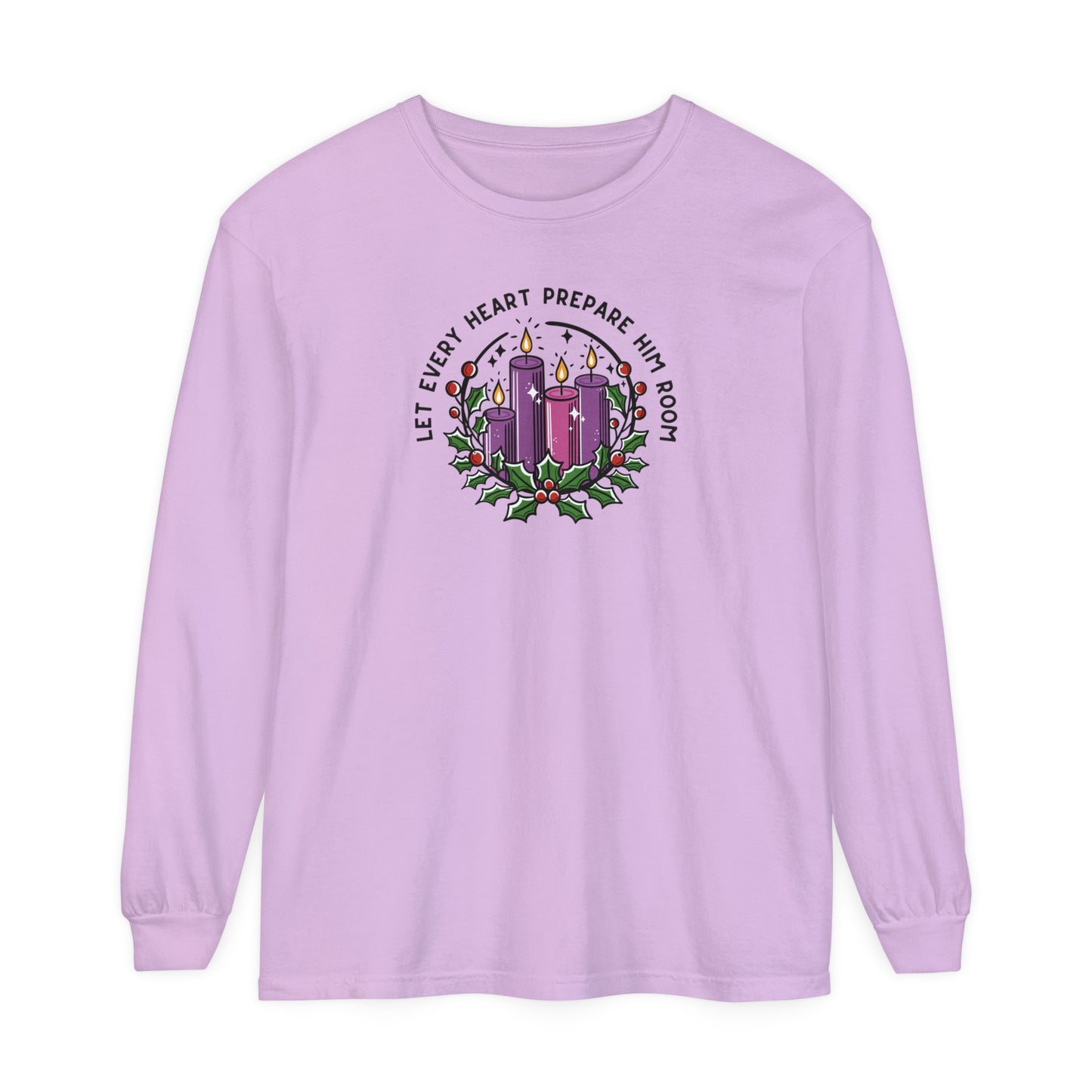 Let Every Heart Prepare Him Room Long Sleeved Tee