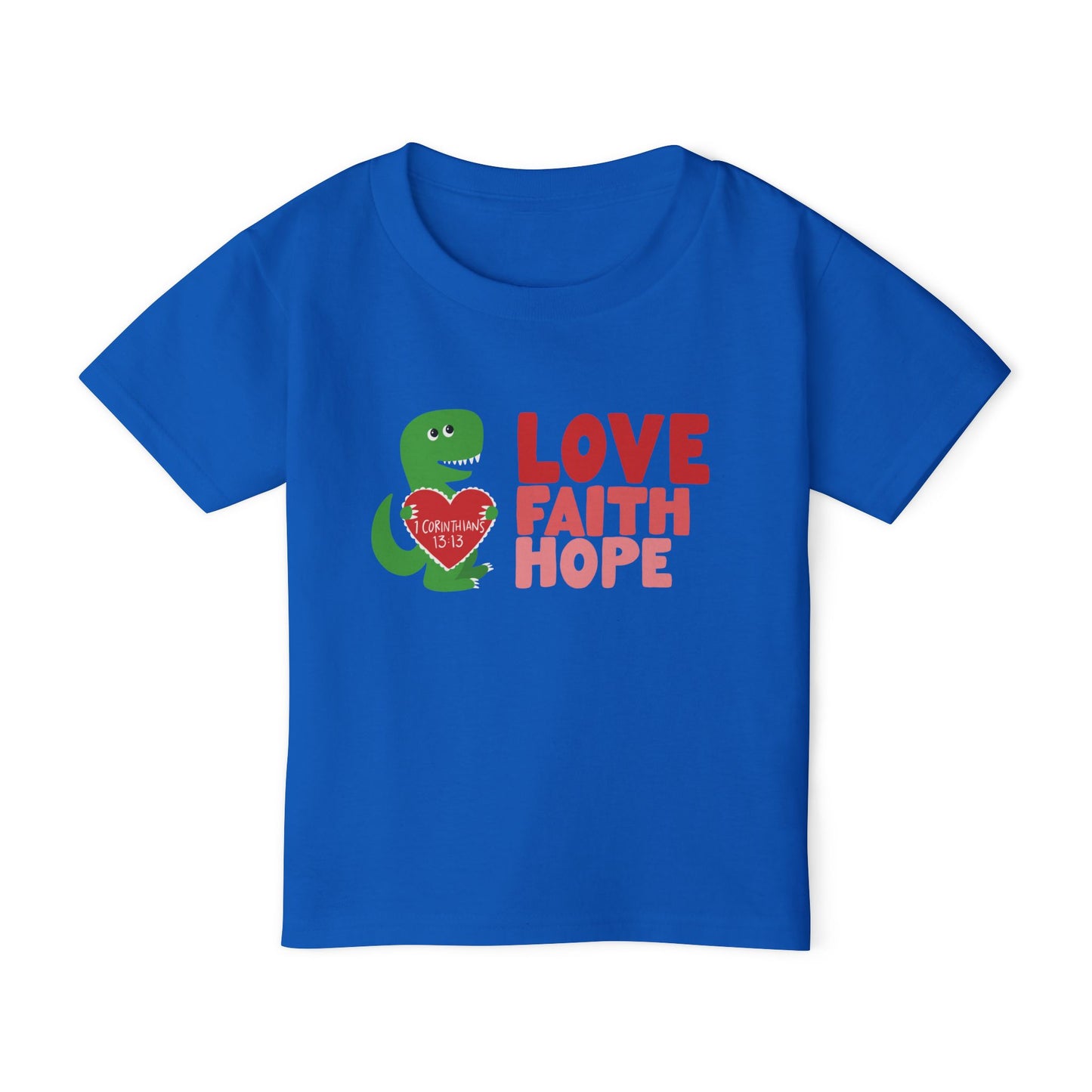 1 Corinthians Dino Toddler T-shirt