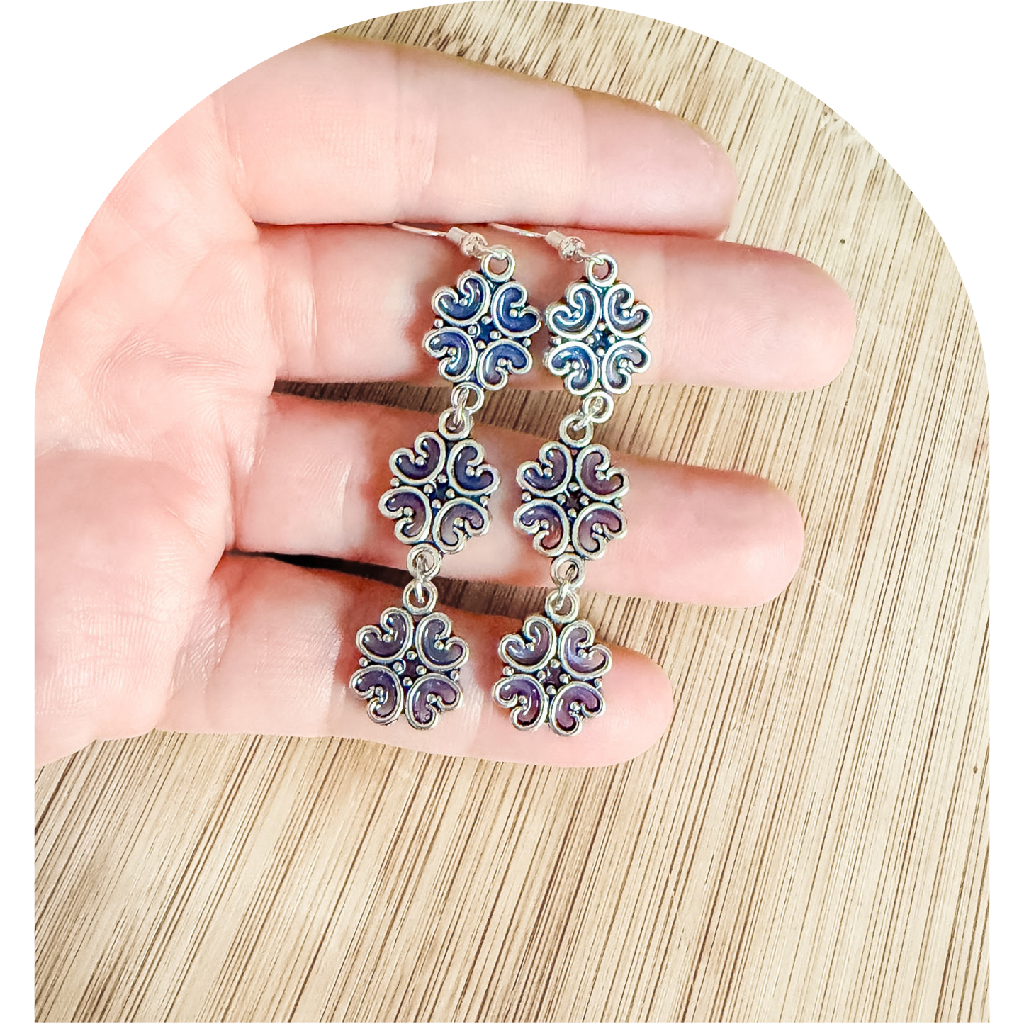 Nativity of Mary Birthday Earrings