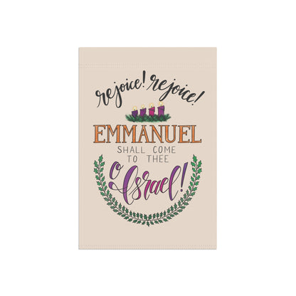 Advent Garden Flag: Emmanuel
