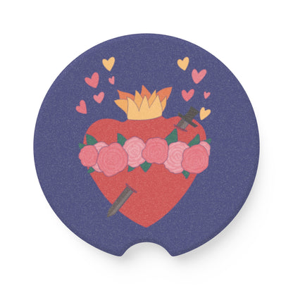 Immaculate Heart Soapstone Car Coaster