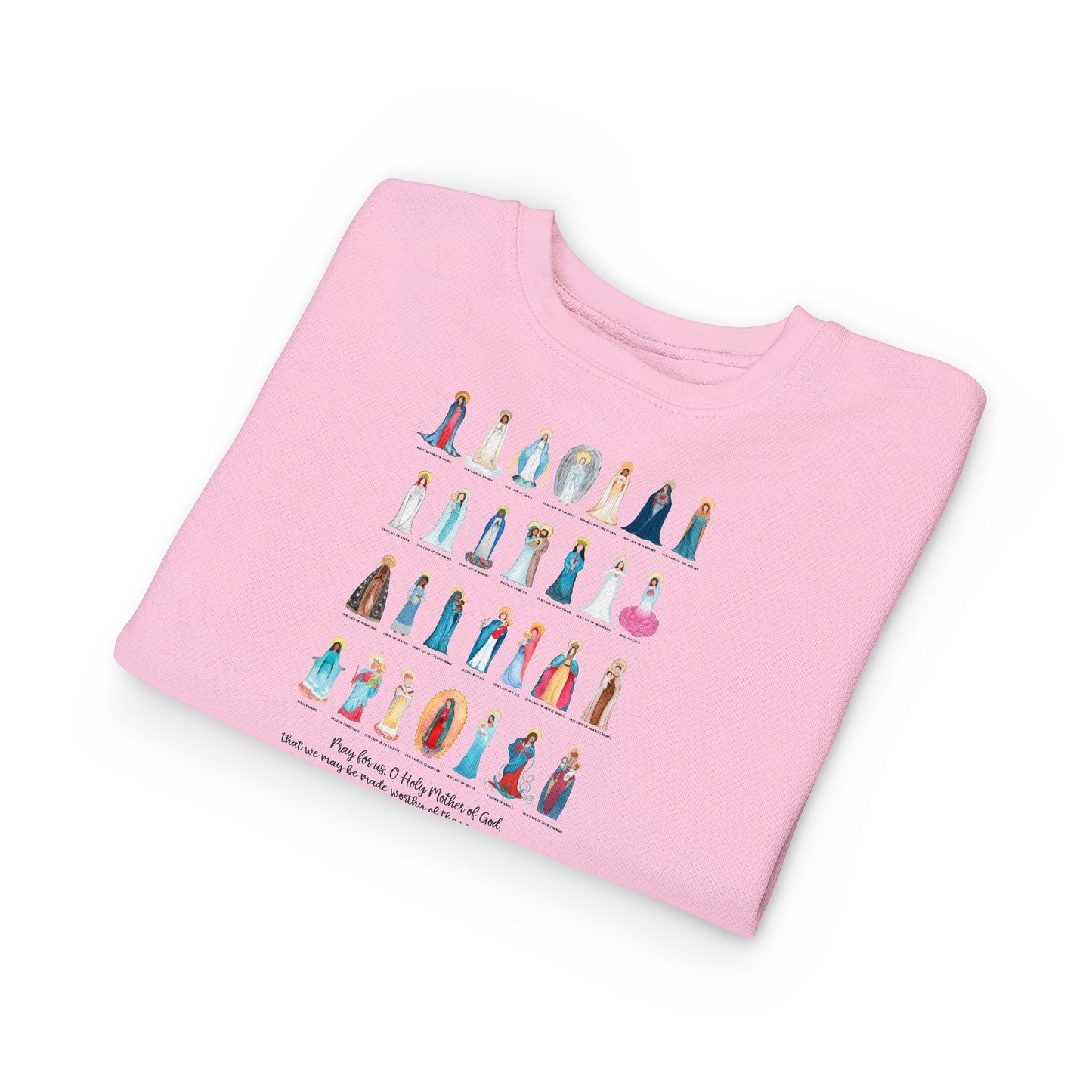 Titles of Mary Toddler Sweatshirt