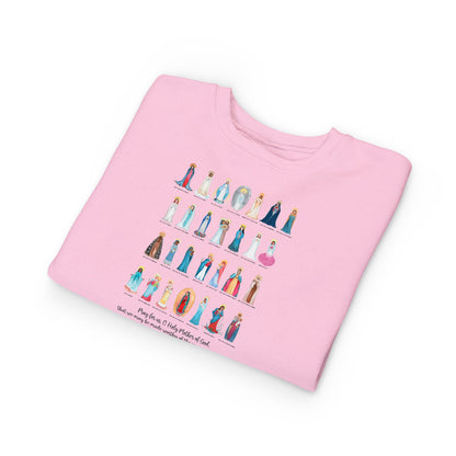 Titles of Mary Toddler Sweatshirt
