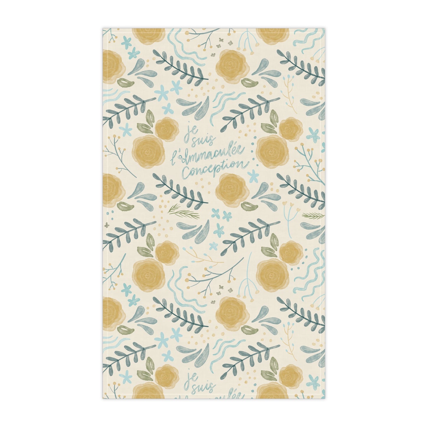 Lourdes Tea Towels (cotton, poly)