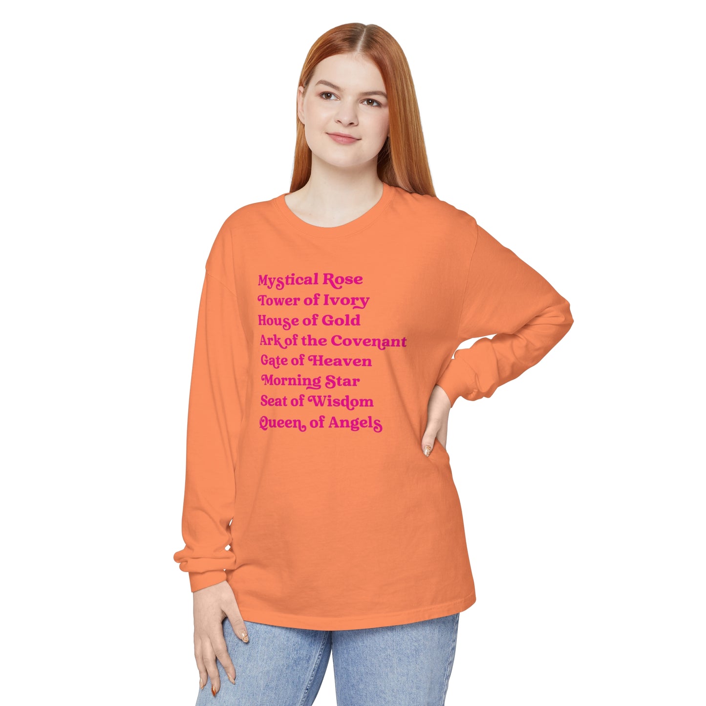 Holy Name of Mary Long Sleeved Tee