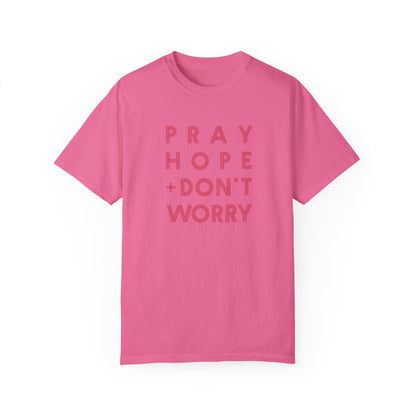 St. Padre Pio Pray Hope and Don't Worry Unisex T-shirt