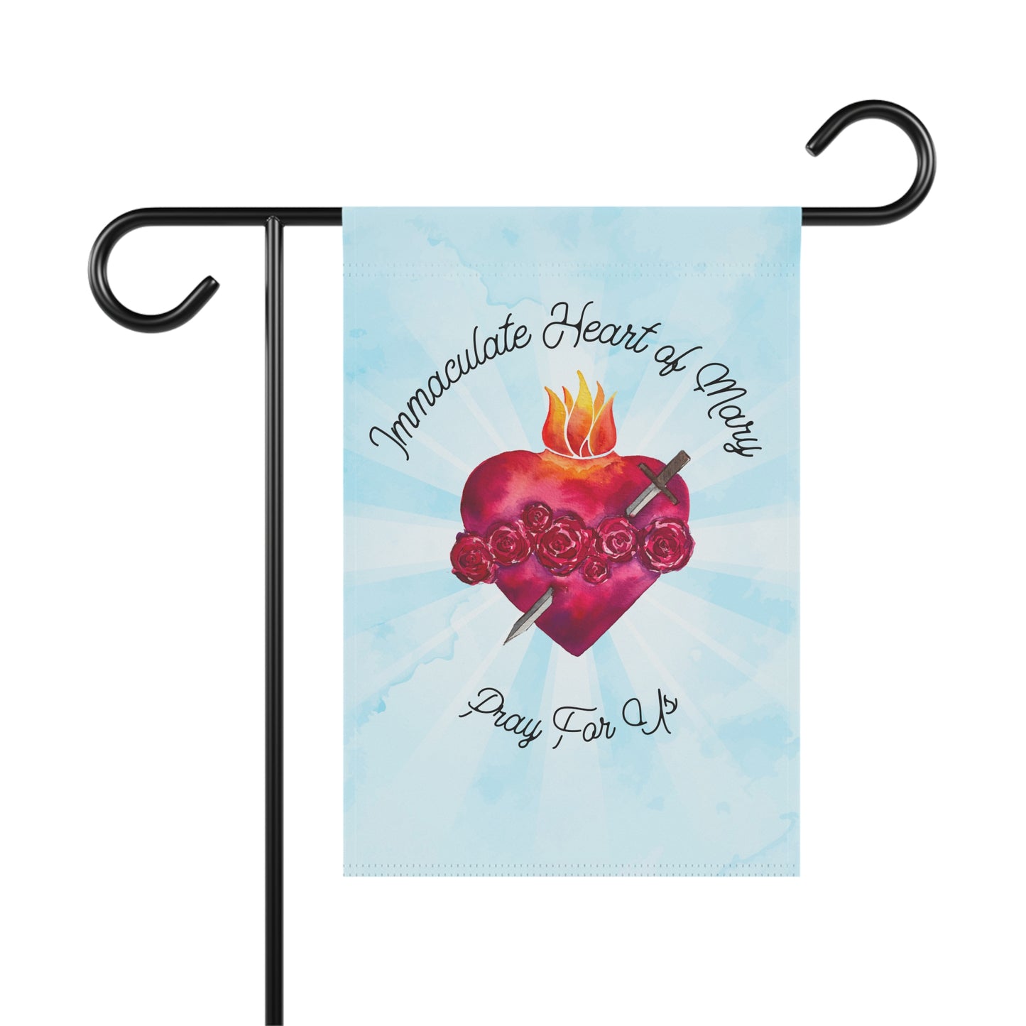 Immaculate Heart of Mary Garden Flag
