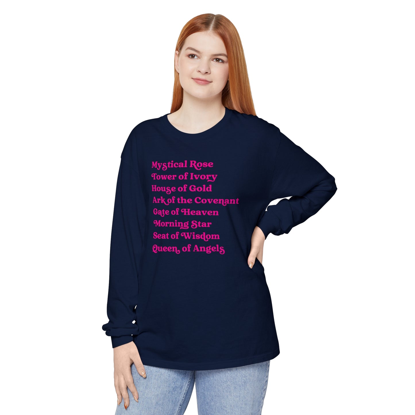 Holy Name of Mary Long Sleeved Tee