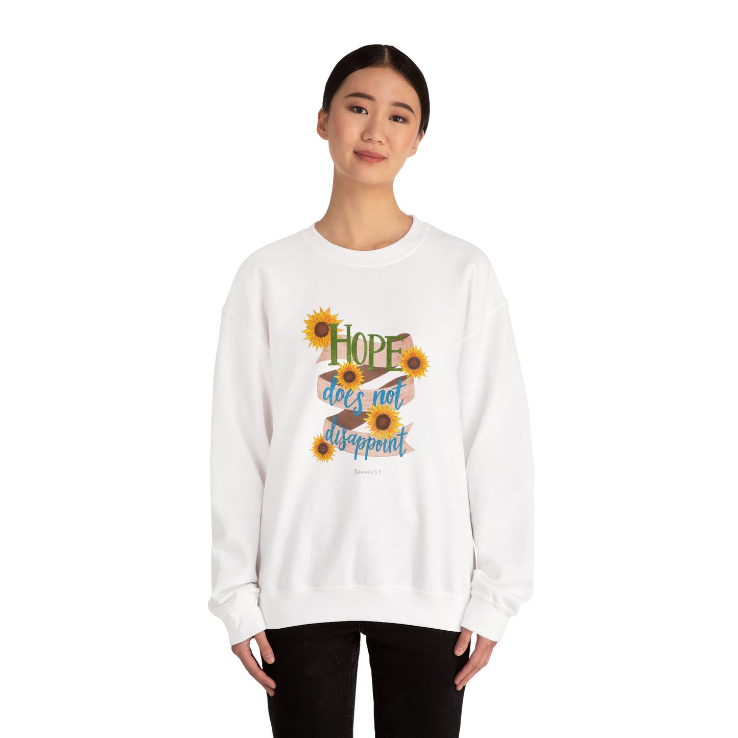 Hope Does Not Disappoint Crewneck Sweatshirt