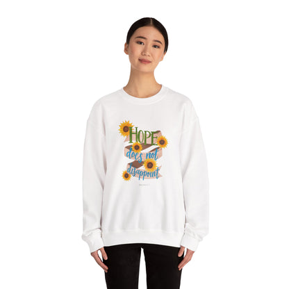 Hope Does Not Disappoint Crewneck Sweatshirt