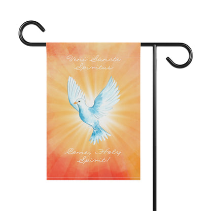 Come Holy Spirit Garden Flag