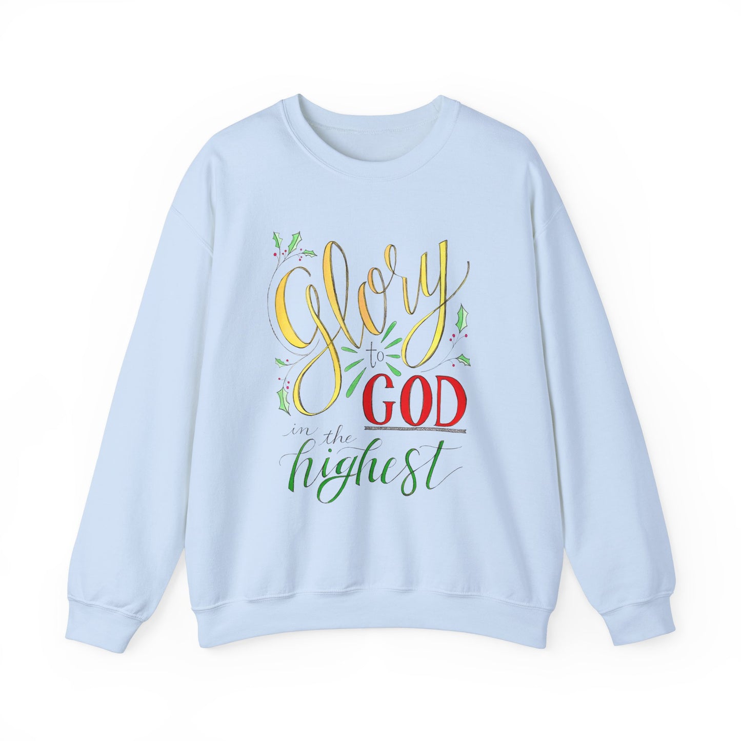 Glory to God in the Highest - Unisex Heavy Blend™ Crewneck Sweatshirt