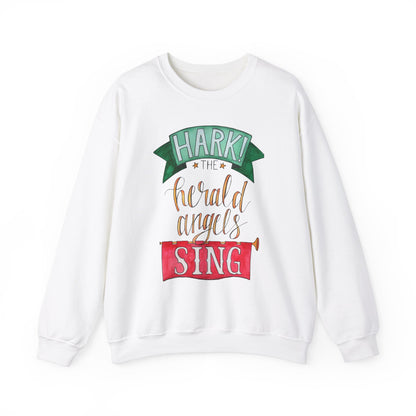 Hark the Herald Angels Sing - Unisex Heavy Blend™ Crewneck Sweatshirt