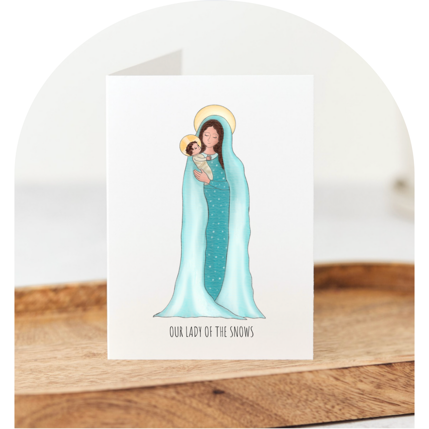 Our Lady of the Snows Blank Notecards Set of 10