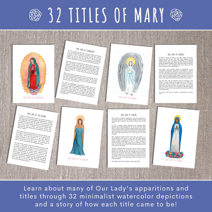 Digital Download - 32 Titles of Mary