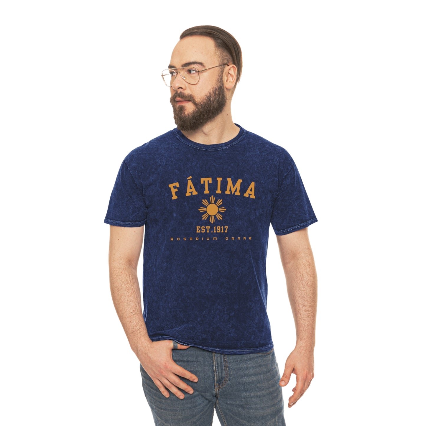 Fatima - Unisex Mineral Wash T-Shirt