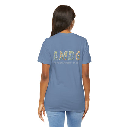 AMDG Floral T-Shirt