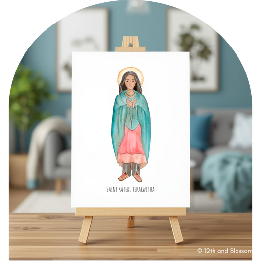 Art Print - Saint Kateri of Tekakwitha