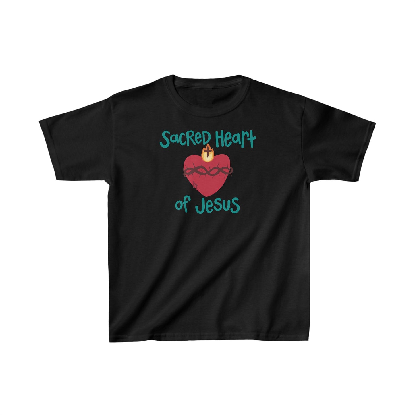 Sacred Heart of Jesus Kids Heavy Cotton™ Tee