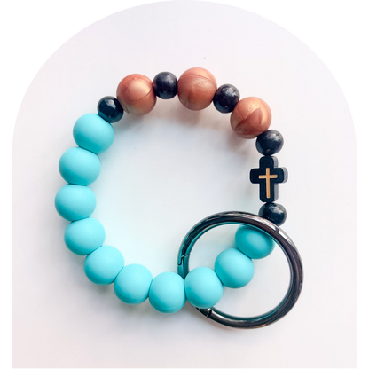 Guadalupe Rosary Decade Key Ring