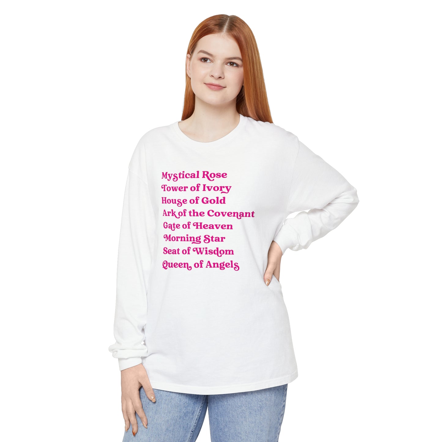 Holy Name of Mary Long Sleeved Tee