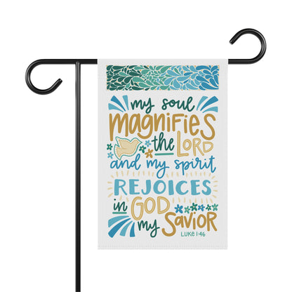 Magnificat Garden Flag