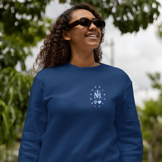 Miraculous Medal Emblem Sweatshirt