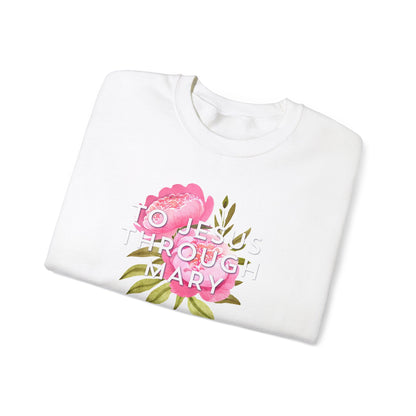 To Jesus Through Mary - Crewneck Sweatshirt