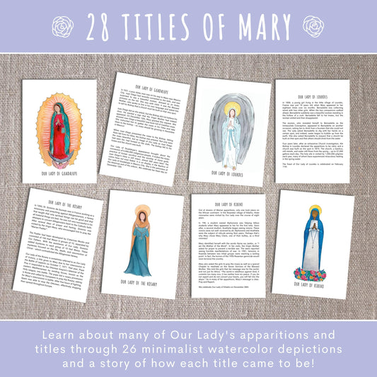 Digital Download - 28 Titles of Mary