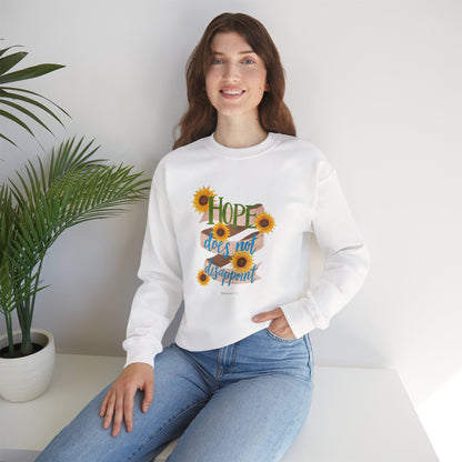 Hope Does Not Disappoint Crewneck Sweatshirt