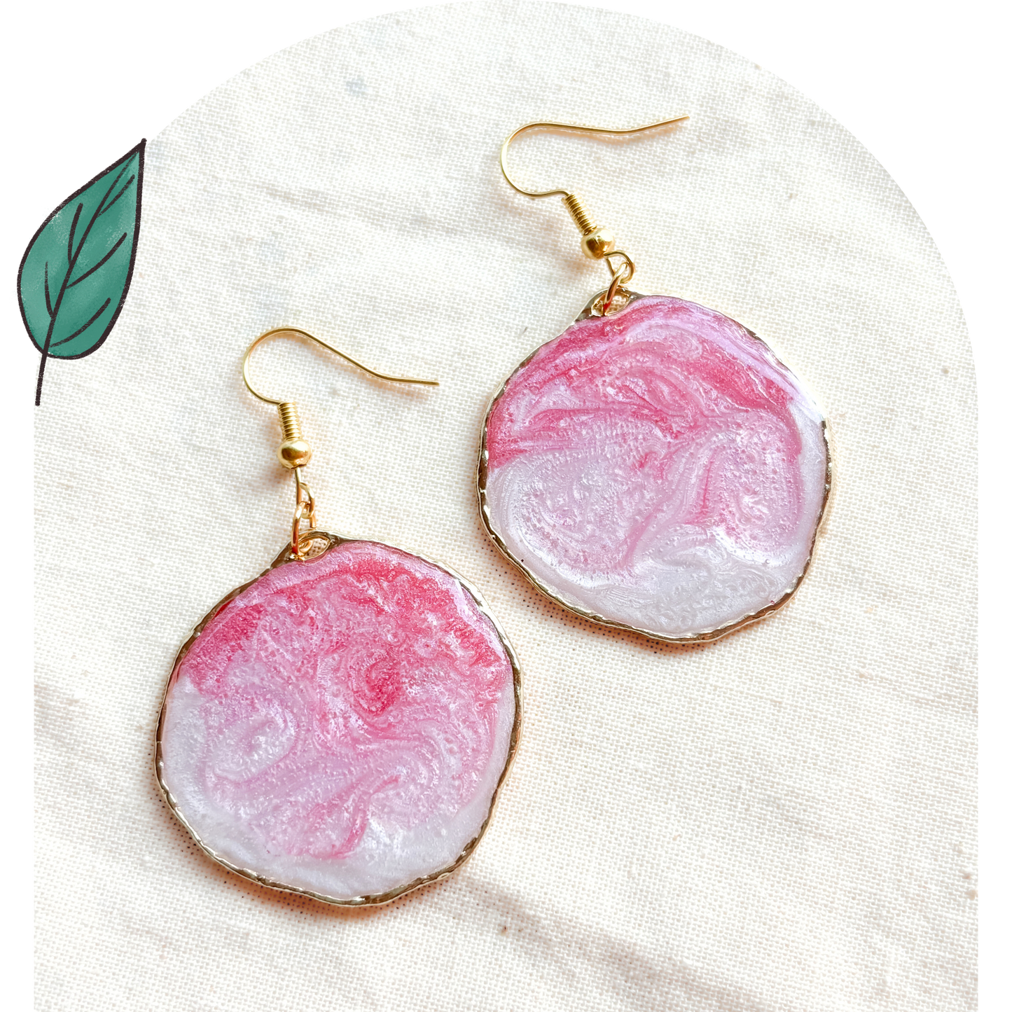 Earrings - Rosa Mystica