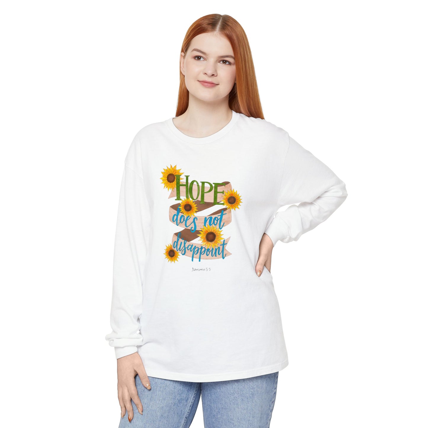 Hope Does Not Disappoint Long Sleeved Tee